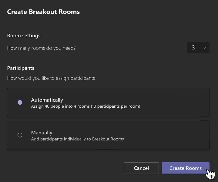 Create Teams Breakout room.PNG